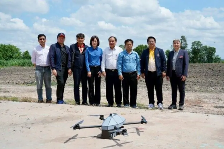 สอน. ดึงโดรน - AI วิเคราะห์ไร่อ้อย จ.อุดรธานี ลดต้นทุน - แก้ PM2.5 - ยกระดับการผลิตอุตฯ อ้อยและน้ำตาลไทย