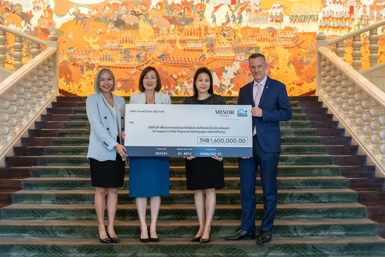 Regional Solidarity: Minor Hotels Supports UNHCR's Emergency Appeal for Myanmar Earthquake Relief